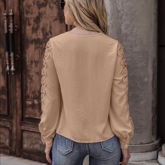 Lace Detail Blouse - Picture 2 of 7